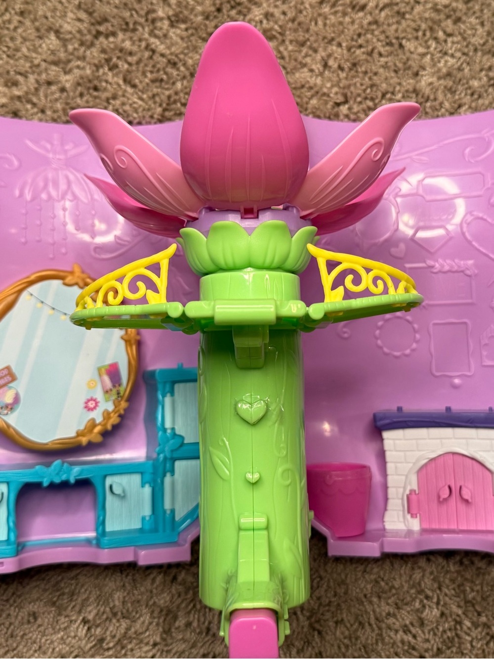 Blume Secret Surprise Flower Pot Doll House Playset